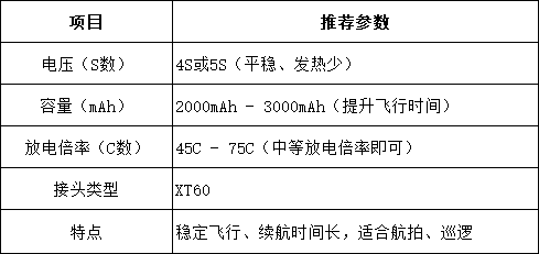 巡航風格電池選擇建議