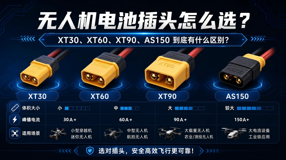 無人機電池插頭怎么選