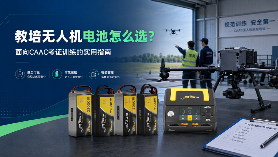 Tattu 教培無人機(jī)電池及TA1000充電器
